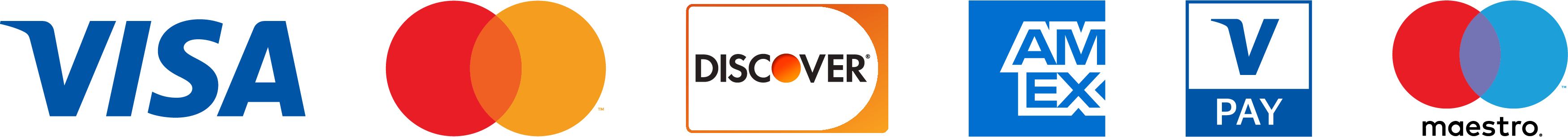 Visa, Mastercard y Discover